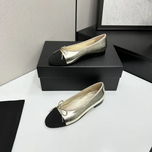 Replica Chanel Flat Shoes For Women #1409874 $92.00 USD for Wholesale