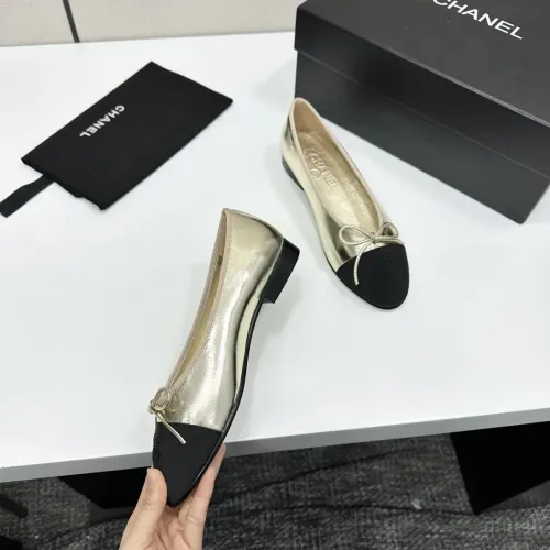 Replica Chanel Flat Shoes For Women #1409874 $92.00 USD for Wholesale