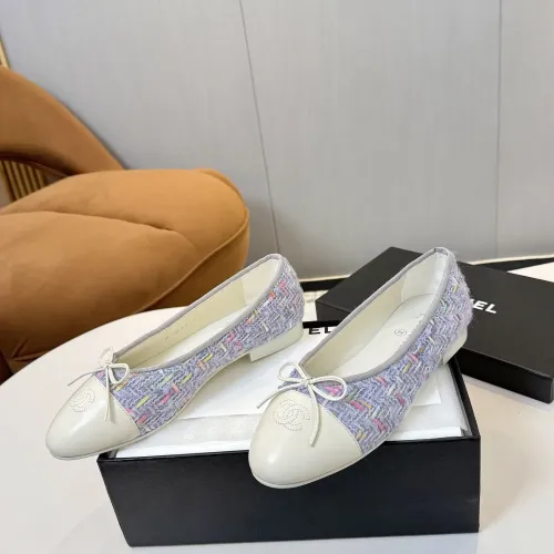 Replica Chanel Flat Shoes For Women #1409885 $92.00 USD for Wholesale