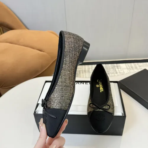 Replica Chanel Flat Shoes For Women #1409886 $92.00 USD for Wholesale