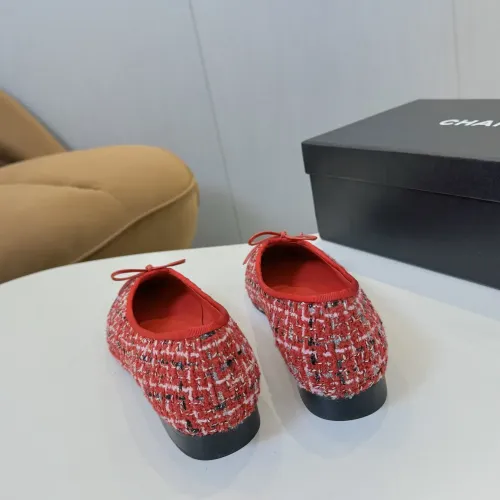 Replica Chanel Flat Shoes For Women #1409889 $92.00 USD for Wholesale