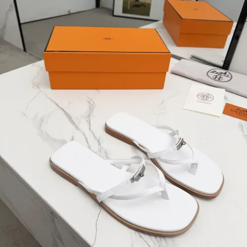 Replica Hermes Slippers For Women #1409938 $82.00 USD for Wholesale