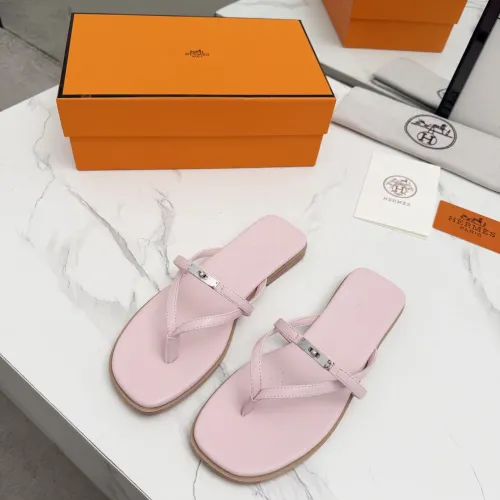 Replica Hermes Slippers For Women #1409939 $82.00 USD for Wholesale