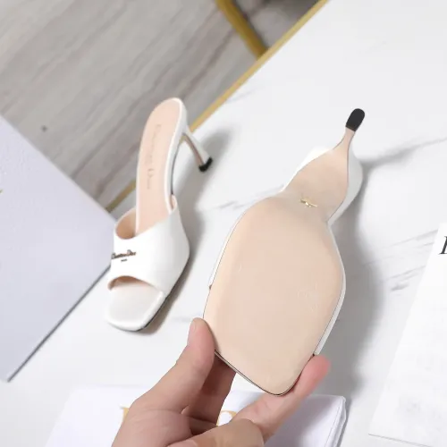 Replica Christian Dior Slippers For Women #1409948 $98.00 USD for Wholesale