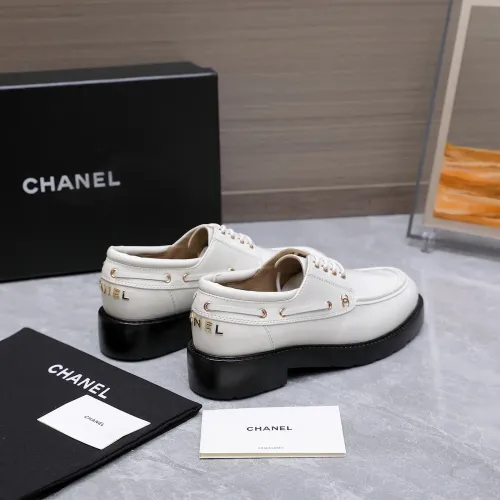 Replica Chanel Leather Shoes For Women #1410023 $122.00 USD for Wholesale