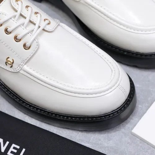 Replica Chanel Leather Shoes For Women #1410023 $122.00 USD for Wholesale