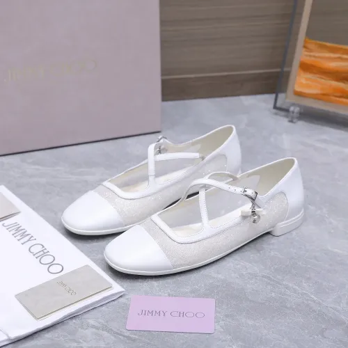 Jimmy Choo Flat Shoes For Women #1410086