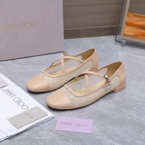 Jimmy Choo Flat Shoes For Women #1410087