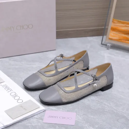 Jimmy Choo Flat Shoes For Women #1410088