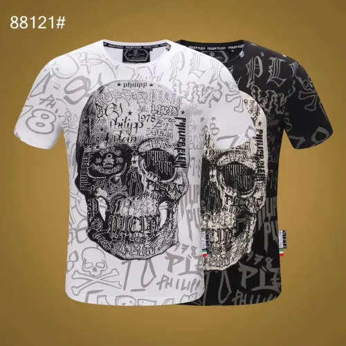 Replica Philipp Plein PP T-Shirts Short Sleeved For Men #1410148 $27.00 USD for Wholesale