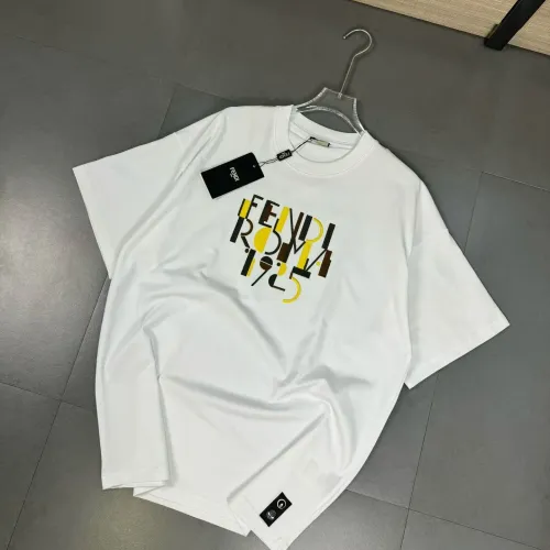 Fendi T-Shirts Short Sleeved For Unisex #1410173 $32.00 USD, Wholesale Replica Fendi T-Shirts