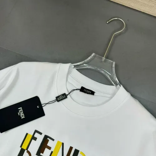 Replica Fendi T-Shirts Short Sleeved For Unisex #1410173 $32.00 USD for Wholesale