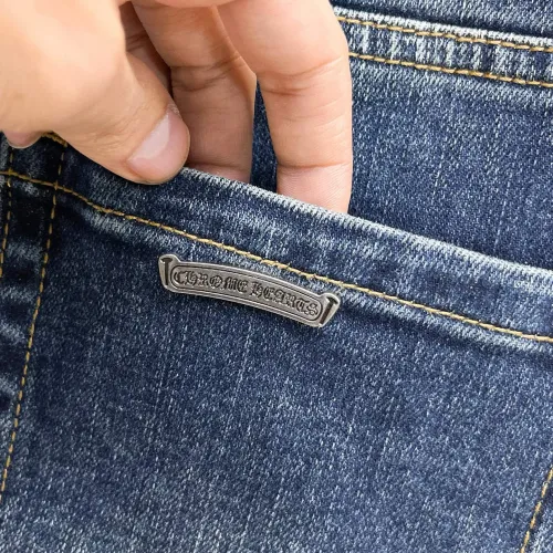 Replica Chrome Hearts Jeans For Men #1410326 $48.00 USD for Wholesale