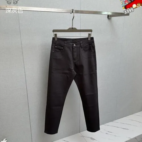 Replica Chrome Hearts Jeans For Men #1410358 $48.00 USD for Wholesale