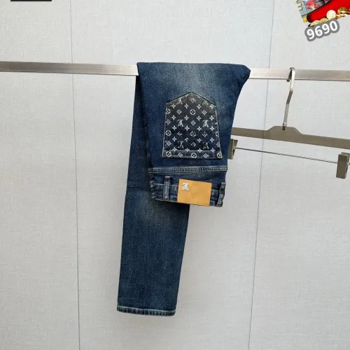 Replica Louis Vuitton LV Jeans For Men #1410370 $48.00 USD for Wholesale
