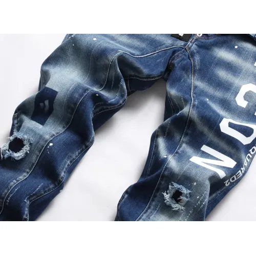 Replica Dsquared Jeans For Men #1410394 $48.00 USD for Wholesale