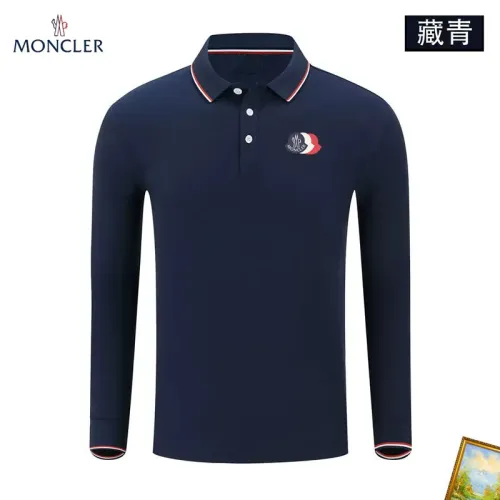 Moncler T-Shirts Long Sleeved For Men #1410430 $40.00 USD, Wholesale Replica Moncler T-Shirts