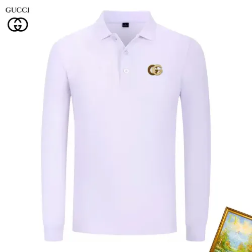 Gucci T-Shirts Long Sleeved For Men #1410470 $40.00 USD, Wholesale Replica Gucci T-Shirts