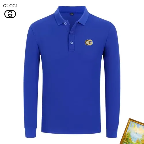 Gucci T-Shirts Long Sleeved For Men #1410473 $40.00 USD, Wholesale Replica Gucci T-Shirts