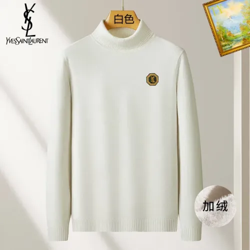 Yves Saint Laurent YSL Sweaters Long Sleeved For Men #1410676 $48.00 USD, Wholesale Replica Yves Saint Laurent YSL Sweaters