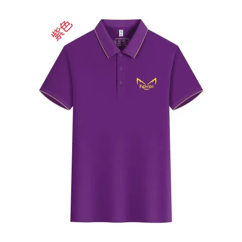 Fendi T-Shirts Short Sleeved For Unisex #1410880 $42.00 USD, Wholesale Replica Fendi T-Shirts
