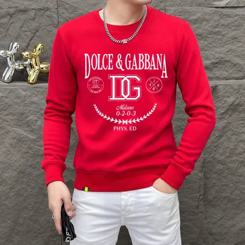 Dolce &amp; Gabbana D&amp;G Hoodies Long Sleeved For Men #1410973 $48.00 USD, Wholesale Replica Dolce &amp; Gabbana D&amp;G Hoodies