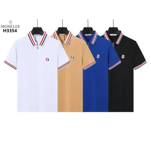 Replica Moncler T-Shirts Short Sleeved For Men #1411065 $38.00 USD for Wholesale