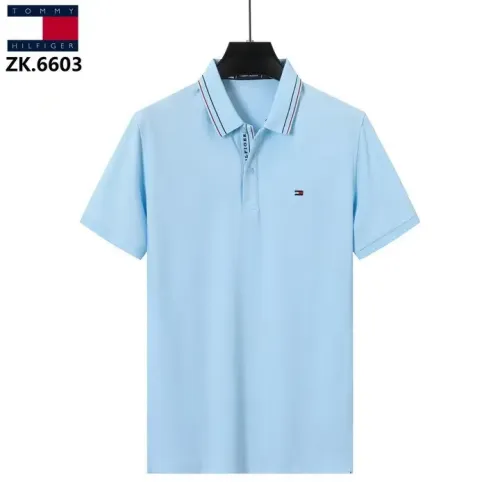 Tommy Hilfiger TH T-Shirts Short Sleeved For Men #1411080 $38.00 USD, Wholesale Replica Tommy Hilfiger TH T-Shirts