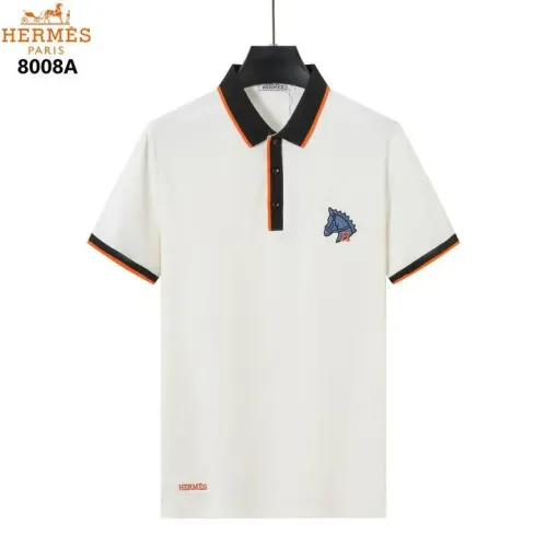 Hermes T-Shirts Short Sleeved For Men #1411100 $38.00 USD, Wholesale Replica Hermes T-Shirts
