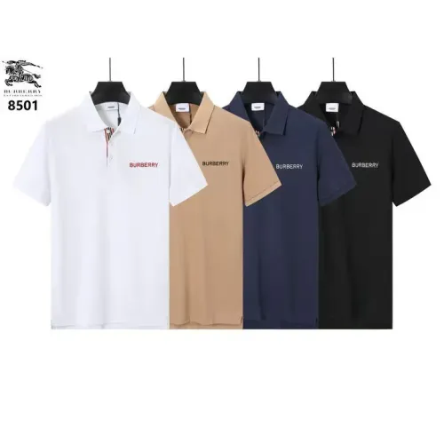 Replica Burberry T-Shirts Short Sleeved For Men #1411126 $38.00 USD for Wholesale