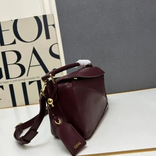 Replica LOEWE AAA Quality Messenger Bags For Women #1411157 $128.00 USD for Wholesale
