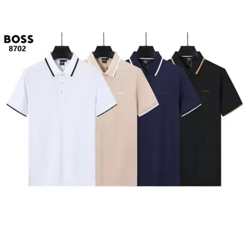 Replica Boss T-Shirts Short Sleeved For Men #1411187 $38.00 USD for Wholesale