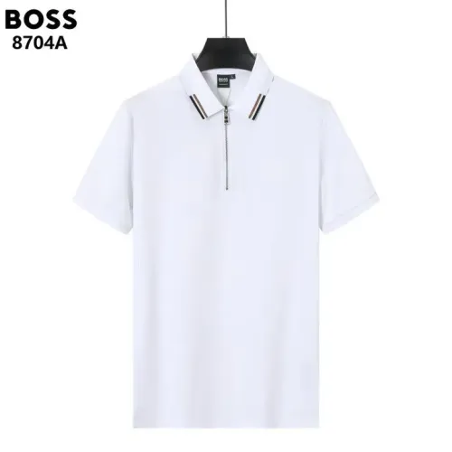 Boss T-Shirts Short Sleeved For Men #1411196 $38.00 USD, Wholesale Replica Boss T-Shirts