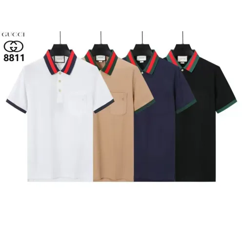 Replica Gucci T-Shirts Short Sleeved For Men #1411228 $38.00 USD for Wholesale