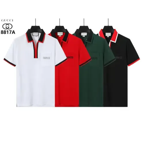Replica Gucci T-Shirts Short Sleeved For Men #1411237 $38.00 USD for Wholesale