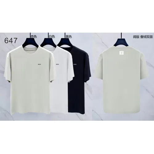 Replica Boss T-Shirts Short Sleeved For Men #1411282 $38.00 USD for Wholesale