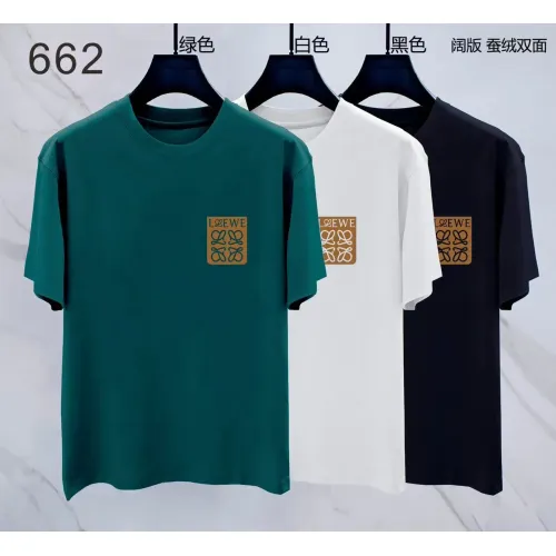 Replica LOEWE T-Shirts Short Sleeved For Men #1411380 $38.00 USD for Wholesale