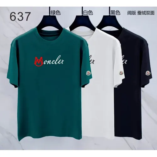Replica Moncler T-Shirts Short Sleeved For Men #1411395 $38.00 USD for Wholesale