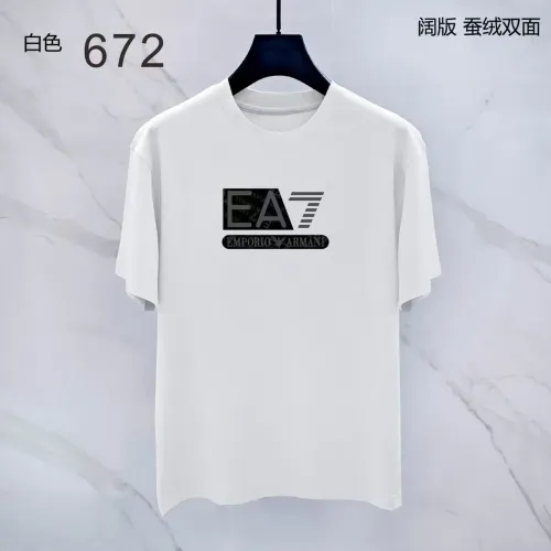 Armani T-Shirts Short Sleeved For Men #1411437