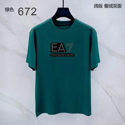Armani T-Shirts Short Sleeved For Men #1411438