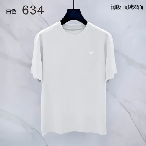 Armani T-Shirts Short Sleeved For Men #1411443 $38.00 USD, Wholesale Replica Armani T-Shirts