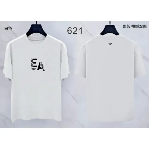 Armani T-Shirts Short Sleeved For Men #1411467 $38.00 USD, Wholesale Replica Armani T-Shirts