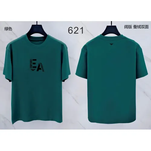 Armani T-Shirts Short Sleeved For Men #1411468 $38.00 USD, Wholesale Replica Armani T-Shirts