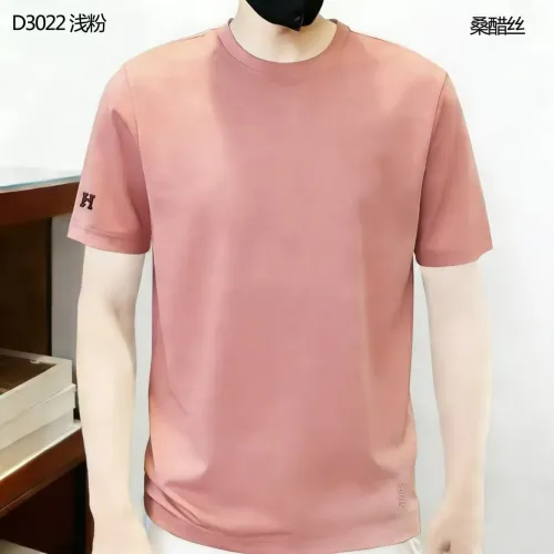 Replica Hermes T-Shirts Short Sleeved For Men #1411526 $38.00 USD for Wholesale