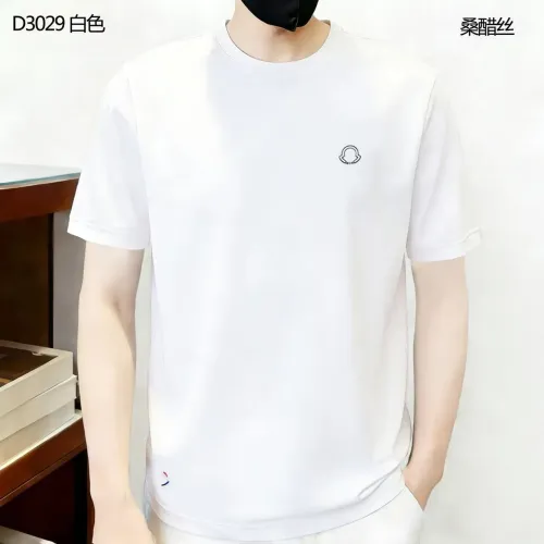 Replica Moncler T-Shirts Short Sleeved For Men #1411537 $38.00 USD for Wholesale