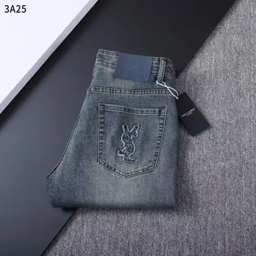Yves Saint Laurent YSL Jeans For Men #1411575 $45.00 USD, Wholesale Replica Yves Saint Laurent YSL Jeans