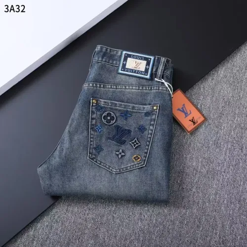 Louis Vuitton LV Jeans For Men #1411597 $45.00 USD, Wholesale Replica Louis Vuitton LV Jeans