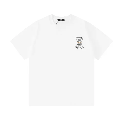 Fendi T-Shirts Short Sleeved For Unisex #1411662 $45.00 USD, Wholesale Replica Fendi T-Shirts