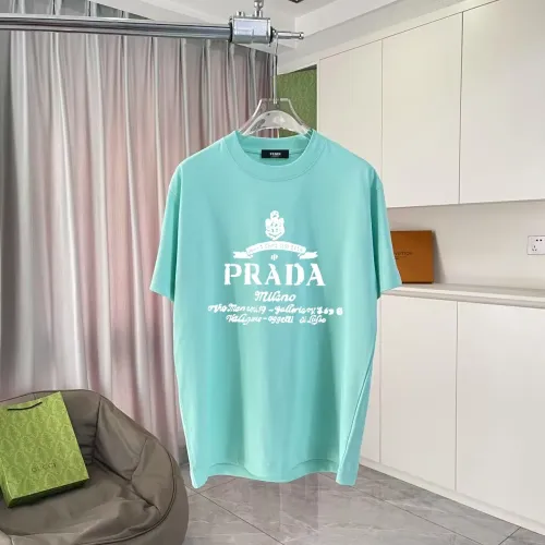 Prada T-Shirts Short Sleeved For Unisex #1411693