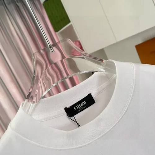 Replica Fendi T-Shirts Short Sleeved For Unisex #1411709 $42.00 USD for Wholesale